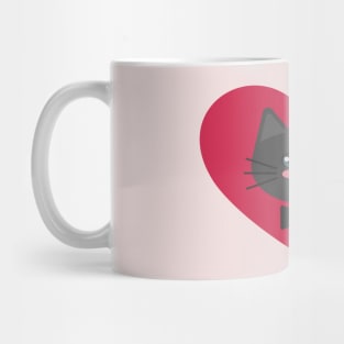 Black kitten in my heart Mug